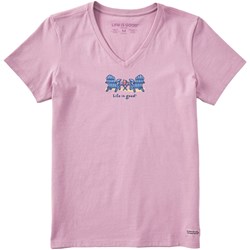 Life Is Good - Womens Summer Chairs T-Shirt
