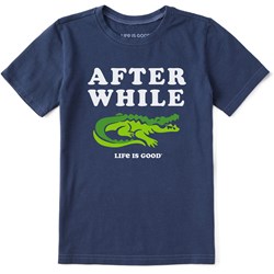 Life Is Good - Kids Clean After While Crocodile Crusher T-Shirt