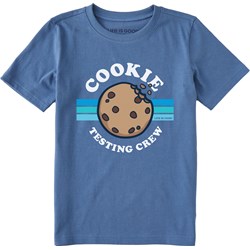 Life Is Good - Kids Clean Cookie Testing Crew Crusher T-Shirt