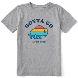 Life Is Good - Kids Clean Gotta Go Buffalo Crusher T-Shirt