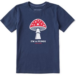 Life Is Good - Kids Clean I'M A Fungi Short Sleeve Crusher T-Shirt
