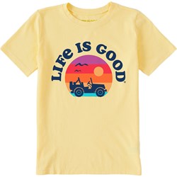 Life Is Good - Kids Clean Rainbow Atv Short Sleeve Crusher T-Shirt