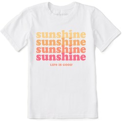 Life Is Good - Kids Clean Sunshine Crusher T-Shirt
