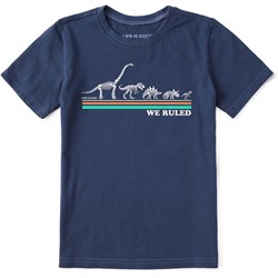Life Is Good - Kids Clean We Ruled Dino'S Crusher T-Shirt