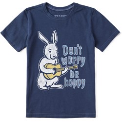 Life Is Good - Kids Don'T Worry Be Hoppy Crusher T-Shirt