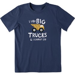 Life Is Good - Kids I Like Big Trucks Crusher T-Shirt