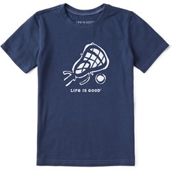 Life Is Good - Kids Lacrosse Crusher T-Shirt