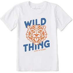 Life Is Good - Kids Matchbook Wild Thing Tiger Short Sleeve T-Shirt