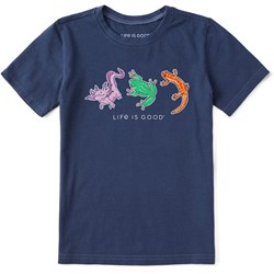 Life Is Good - Kids Realaxed Amphibious Trio Crusher T-Shirt