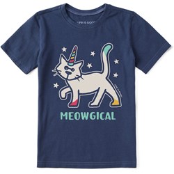 Life Is Good - Kids Vintage Meowgical Al Crusher T-Shirt