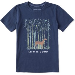Life Is Good - Kids Woodsy Horse Crusher T-Shirt
