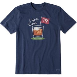 Life Is Good - Mens 19Th Hole Cocktail Crusher-Lite T-Shirt