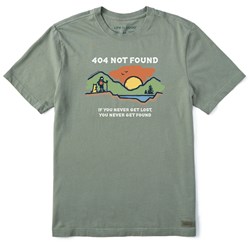 Life Is Good - Mens 404 Not Found Jake & Rocket Hike T-Shirt