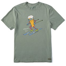 Life Is Good - Mens Brewski Crusher T-Shirt