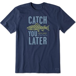 Life Is Good - Mens Catch You Later Crusher T-Shirt