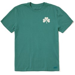 Life Is Good - Mens Clean Clover Crusher T-Shirt