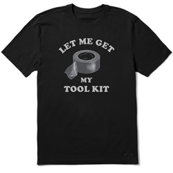 Life Is Good - Mens Clean Get My Tool Kit Crusher T-Shirt