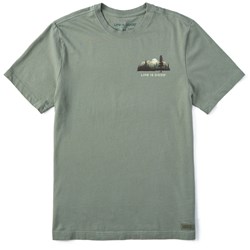 Life Is Good - Mens Evergreen Silhouette Crusher T-Shirt