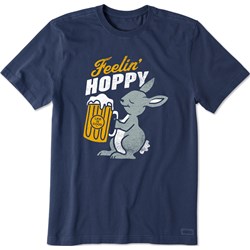 Life Is Good - Mens Feelin' Hoppy Crusher T-Shirt