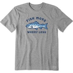 Life Is Good - Mens Fish More Crusher T-Shirt