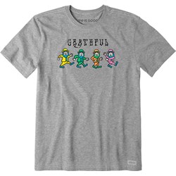 Life Is Good - Mens Grateful Leprechauns Crusher T-Shirt