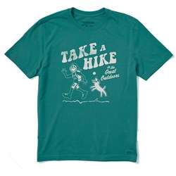 Life Is Good - Mens Great Outdoor Hike Jake Crusher T-Shirt