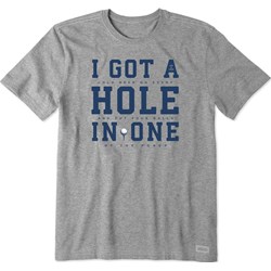Life Is Good - Mens I Got A Hole In One Crusher T-Shirt