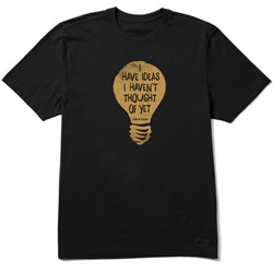 Life Is Good - Mens Ideas I Haven'T Thought Of Yet Crusher T-Shirt