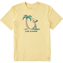 Life Is Good - Mens Jake Palm Golf Short Sleeve Crusher T-Shirt