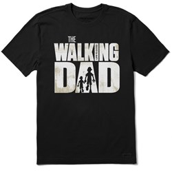 Life Is Good - Mens Jake Walking Dad Short Sleeve Crusher T-Shirt