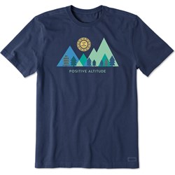 Life Is Good - Mens Nordic Mountain Vista Crusher T-Shirt