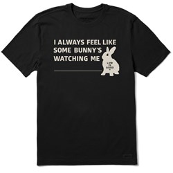 Life Is Good - Mens Some Bunny'S Watching Me Crusher T-Shirt