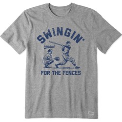 Life Is Good - Mens Swingin' For The Fences Crusher T-Shirt