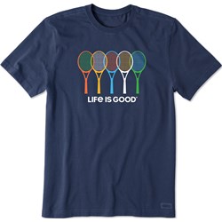 Life Is Good - Mens Tennis Spectrum Crusher-Lite T-Shirt