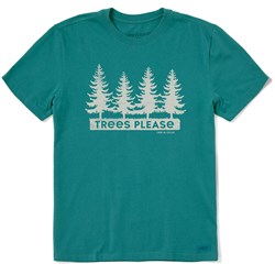 Life Is Good - Mens Trees Please Forest Crusher T-Shirt
