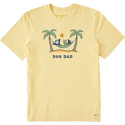 Life Is Good - Mens Vintage Dog Dad Jake & Rocket Hamm T-Shirt