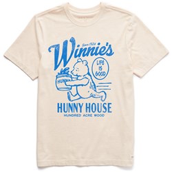 Life Is Good - Mens Winnie'S Hunny House Short Sleeve T-Shirt