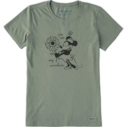 Life Is Good - Womens Clean Miss Steamboat Willie My Short Sleeve T-Shirt