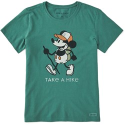 Life Is Good - Womens Clean Steamboat Willie Take A Hi T-Shirt