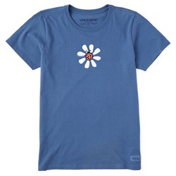 Life Is Good - Womens Daisybug Short Sleeve Crusher-Lite T-Shirt