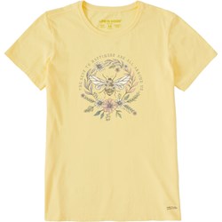 Life Is Good - Womens Dreamy Bee Happiness All Around T-Shirt