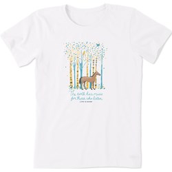 Life Is Good - Womens Earth Has Music Horse Crusher T-Shirt