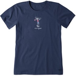 Life Is Good - Womens Jackie Golf Crusher T-Shirt