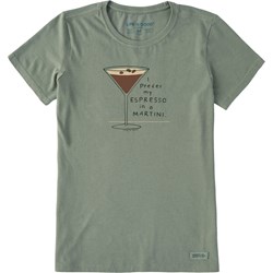 Life Is Good - Womens Quirky Prefer My Espresso In A M T-Shirt