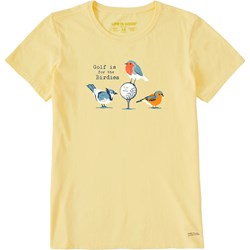 Life Is Good - Womens Shady Golf Is For The Birdies Crusher T-Shirt
