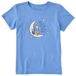 Life Is Good - Womens Storybook Crescent Moon Winnie A T-Shirt
