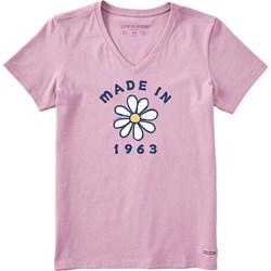 Life Is Good - Womens Vintage Daisy Made In 1963 Crusher T-Shirt