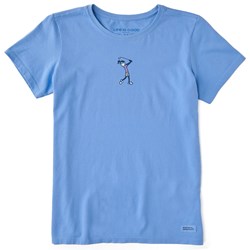 Life Is Good - Womens Vintage Jackie Golf Crusher T-Shirt