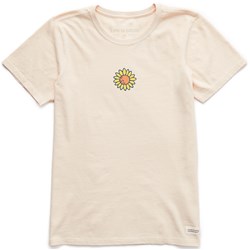 Life Is Good - Womens Vintage Mini Sunflower Crusher T-Shirt