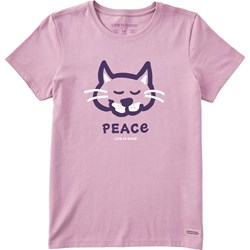 Life Is Good - Womens Vintage Peace Al Crusher T-Shirt